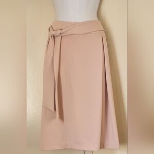 Worthington Pale Pink  A-Line Skirt